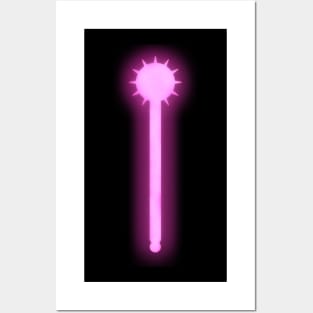 Spiritual Weapon (Pink Morningstar) Posters and Art